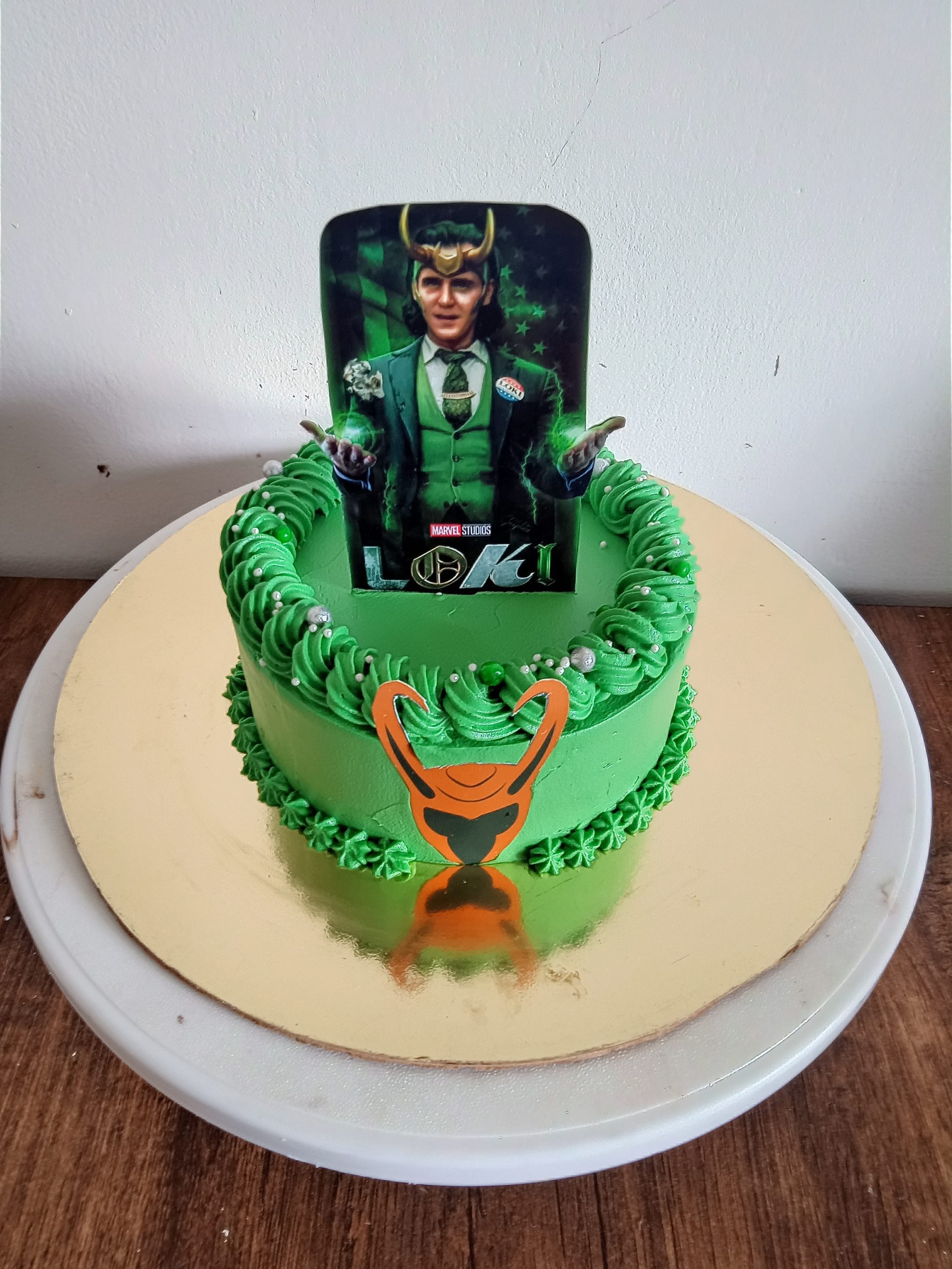 Loki Theme Cake Designs, Images, Price Near Me