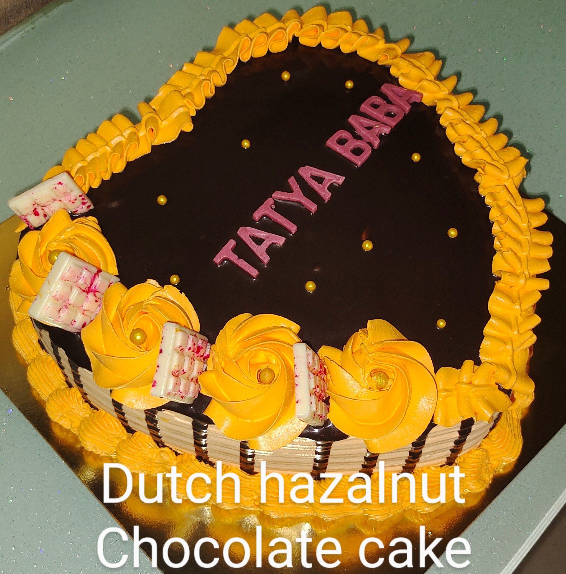 Dutch Hazalnut Chocolate Cake Designs, Images, Price Near Me