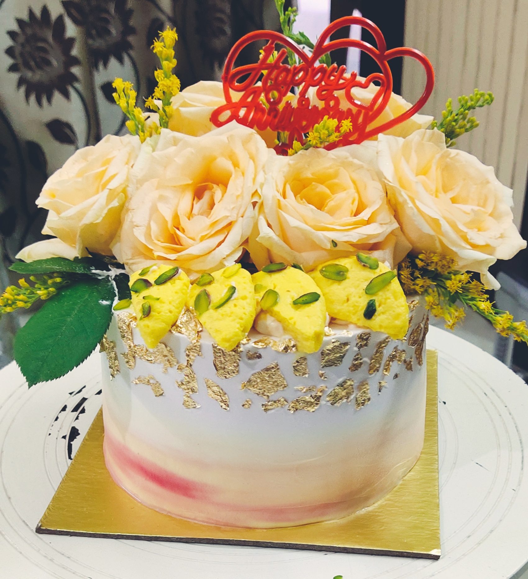 Rasmalai Floral Cake Designs, Images, Price Near Me