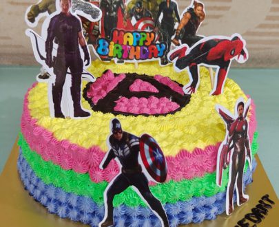 Avengers Theme Cake (without foundant) Designs, Images, Price Near Me