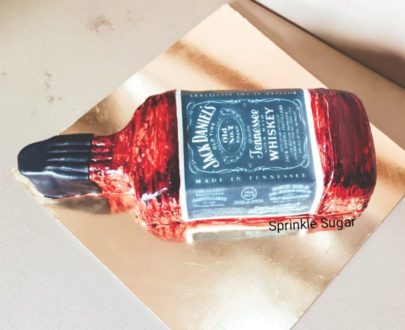 Whisky Bottle Theme Cake Designs, Images, Price Near Me
