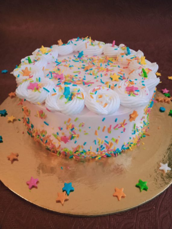 Rainbow Sprinkle Cake Designs, Images, Price Near Me