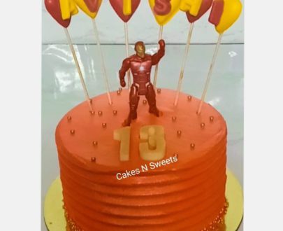 Iron-Man Theme Kids Cake Designs, Images, Price Near Me