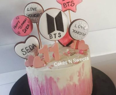BTS Theme Kids Cake Designs, Images, Price Near Me