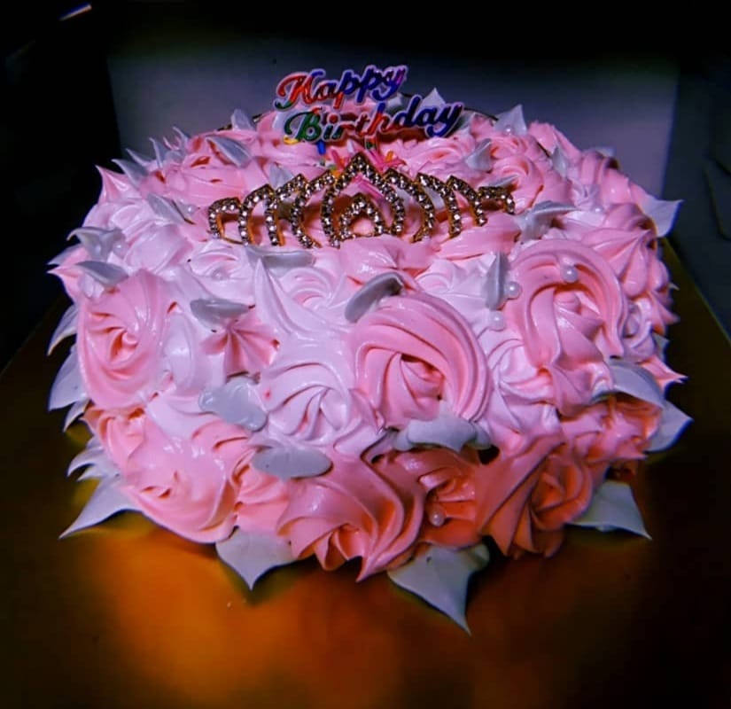 Princess Crown Cake Designs, Images, Price Near Me