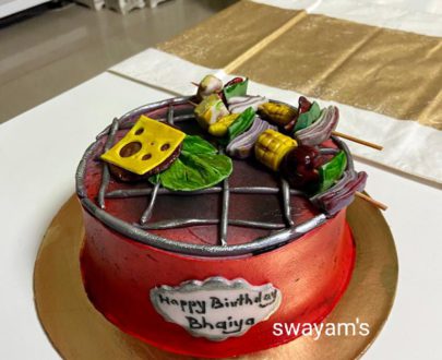 Barbeque Grill Cake Designs, Images, Price Near Me