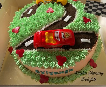 Racing Car Theme Cake Designs, Images, Price Near Me