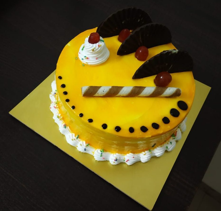 Gel Cake with chocolate toper Designs, Images, Price Near Me