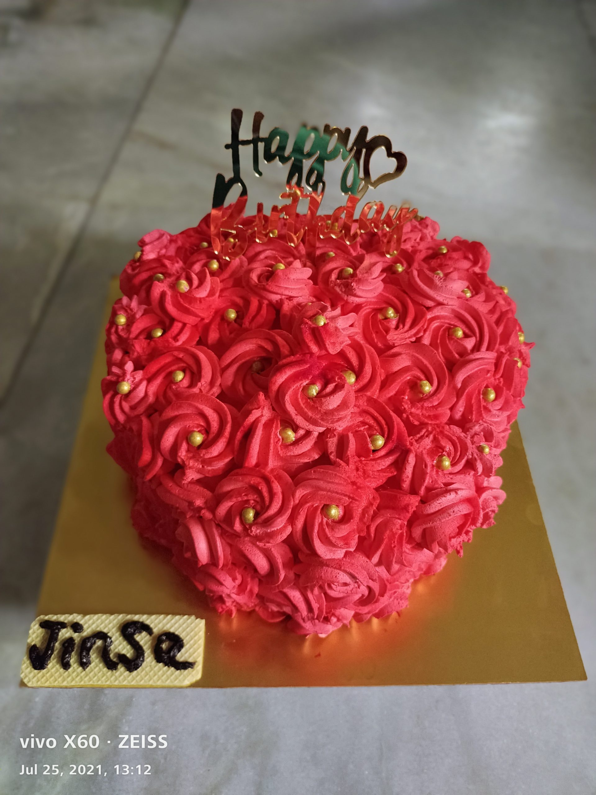 Chocolate Truffle Cake Floral Design Designs, Images, Price Near Me