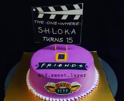 Theme cake ( FRIENDS) Designs, Images, Price Near Me