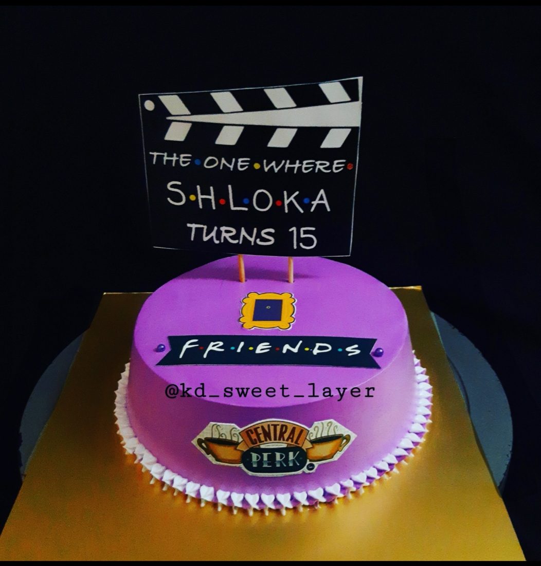 Theme cake ( FRIENDS) Designs, Images, Price Near Me