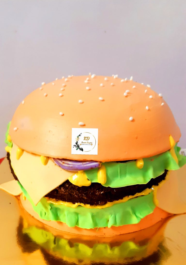 Burger Theme Cake In Mumbai - All India Delivery | Order Now