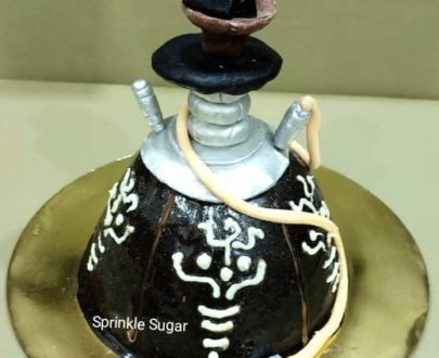 Hookah Pot Theme Cake Designs, Images, Price Near Me