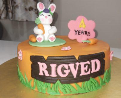 Rabbit Theme Cake Designs, Images, Price Near Me