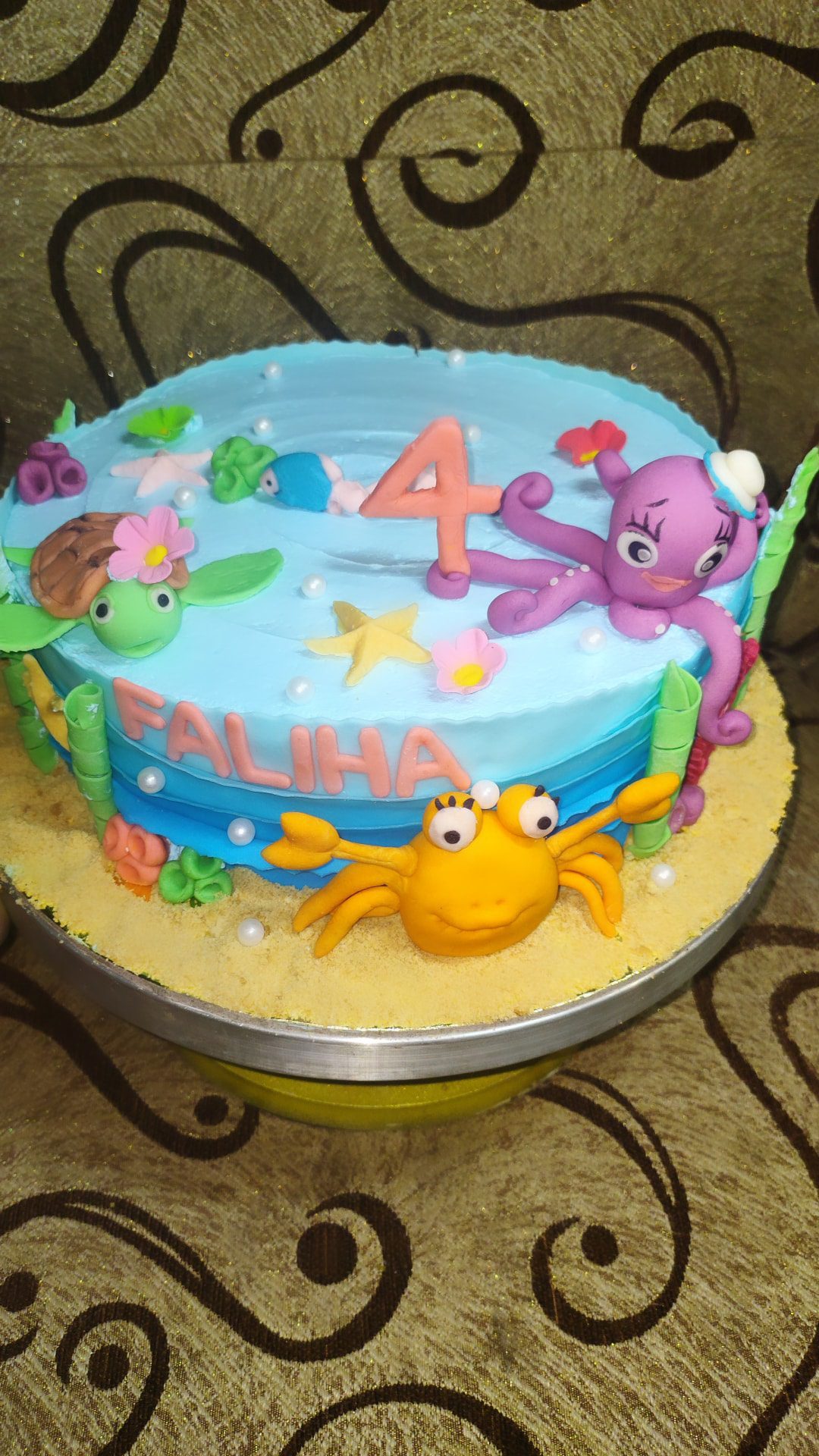 Sea Animals Theme Cake Designs, Images, Price Near Me