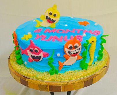 Baby Shark Theme Cake Designs, Images, Price Near Me