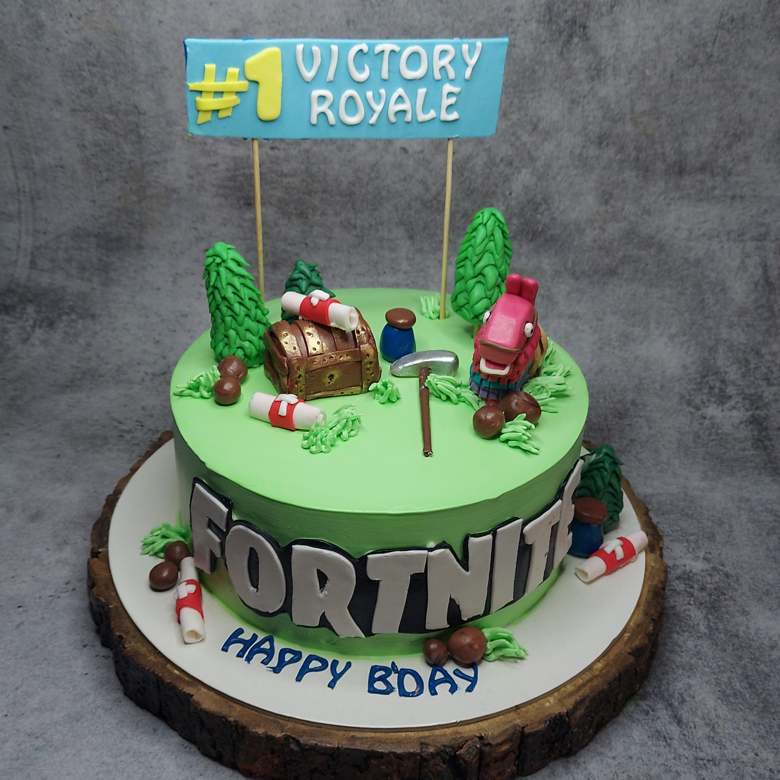 Fortnite Theme Cake Designs, Images, Price Near Me