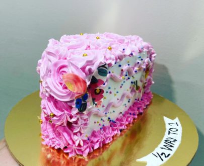 Six Month Birthday Cake Designs, Images, Price Near Me