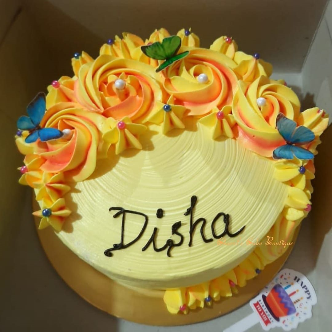 Butterscotch Flavor Cake Designs, Images, Price Near Me