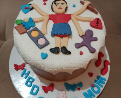 Super Mom Theme Cake Designs, Images, Price Near Me