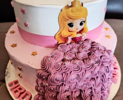 Butterscotch Princess Cake Designs, Images, Price Near Me