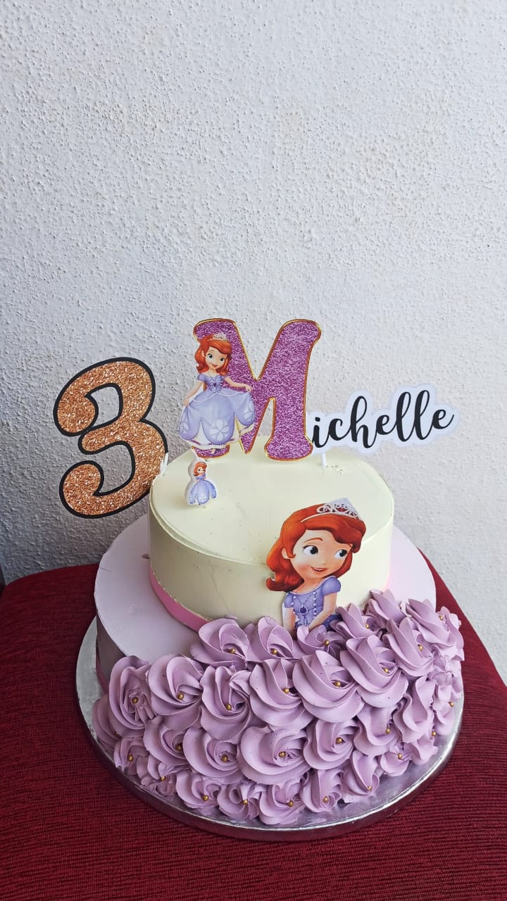 Princess Sofia Theme Cake Designs, Images, Price Near Me