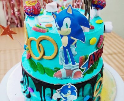 Sonic Theme Cake Designs, Images, Price Near Me