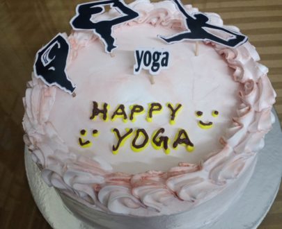 Yoga Theme Cake Designs, Images, Price Near Me