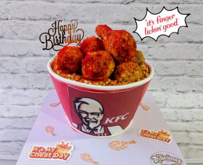 KFC Bucket Theme Cake Designs, Images, Price Near Me