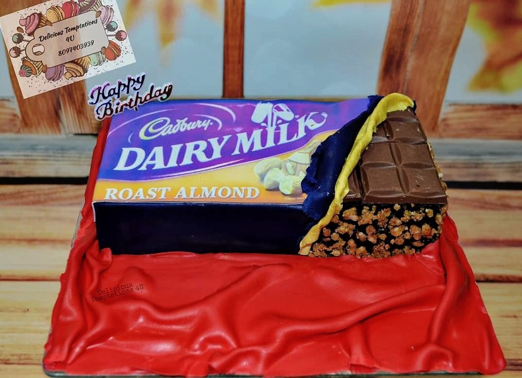 Cadbury Dairy Milk Chocolate Cake Designs, Images, Price Near Me