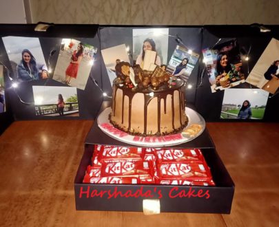 Surprise box Cake Chocolate overloaded Designs, Images, Price Near Me