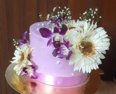 Flower Theme Cake Designs, Images, Price Near Me