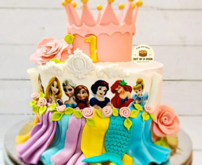 Disney Princess Theme Cake Designs, Images, Price Near Me