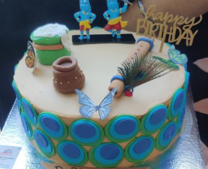 Krishna Theme Cake Designs, Images, Price Near Me