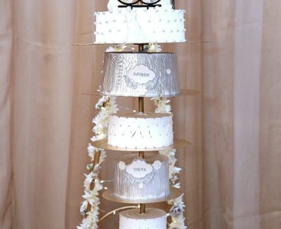 5 Tier Wedding Cake Designs, Images, Price Near Me
