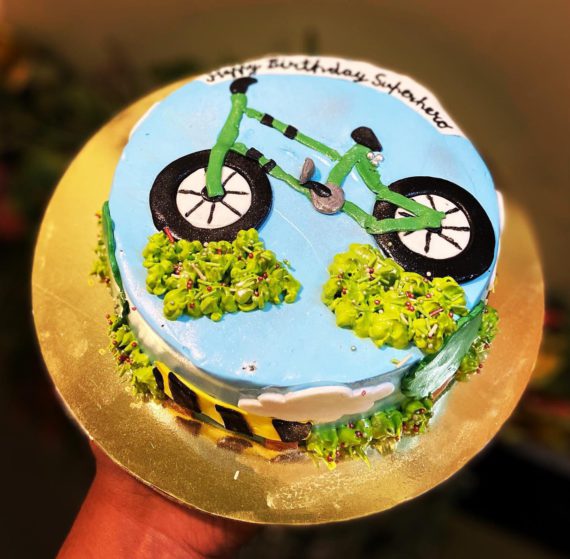 Cycle Theme Cake Designs, Images, Price Near Me