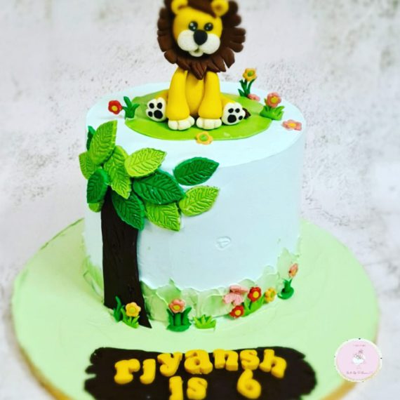 Jungle Theme Cake Designs, Images, Price Near Me