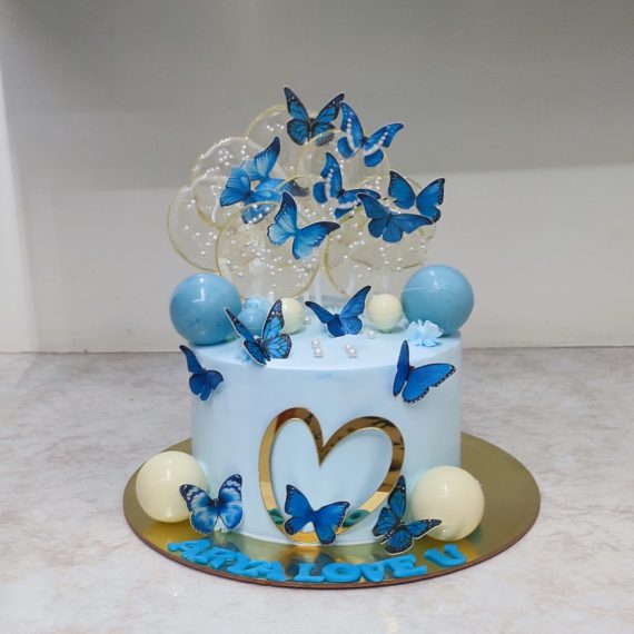Butterflies Theme Cake Designs, Images, Price Near Me