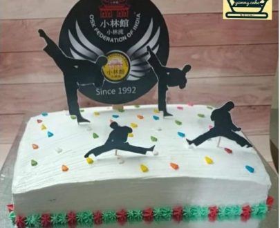 Karate Theme Cake Designs, Images, Price Near Me