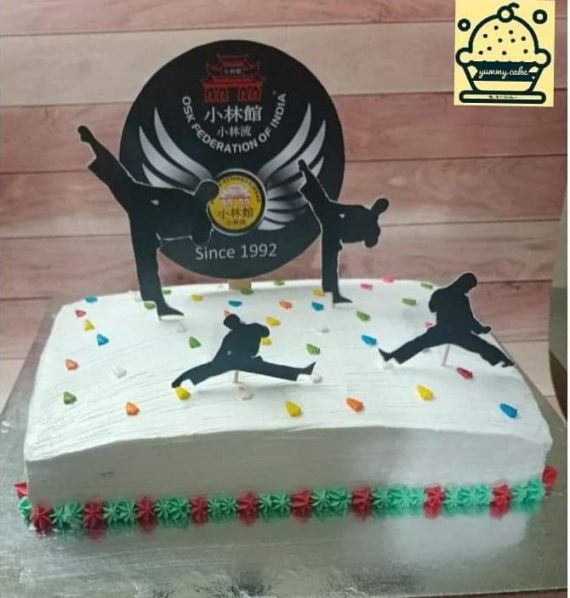 Karate Theme Cake Designs, Images, Price Near Me