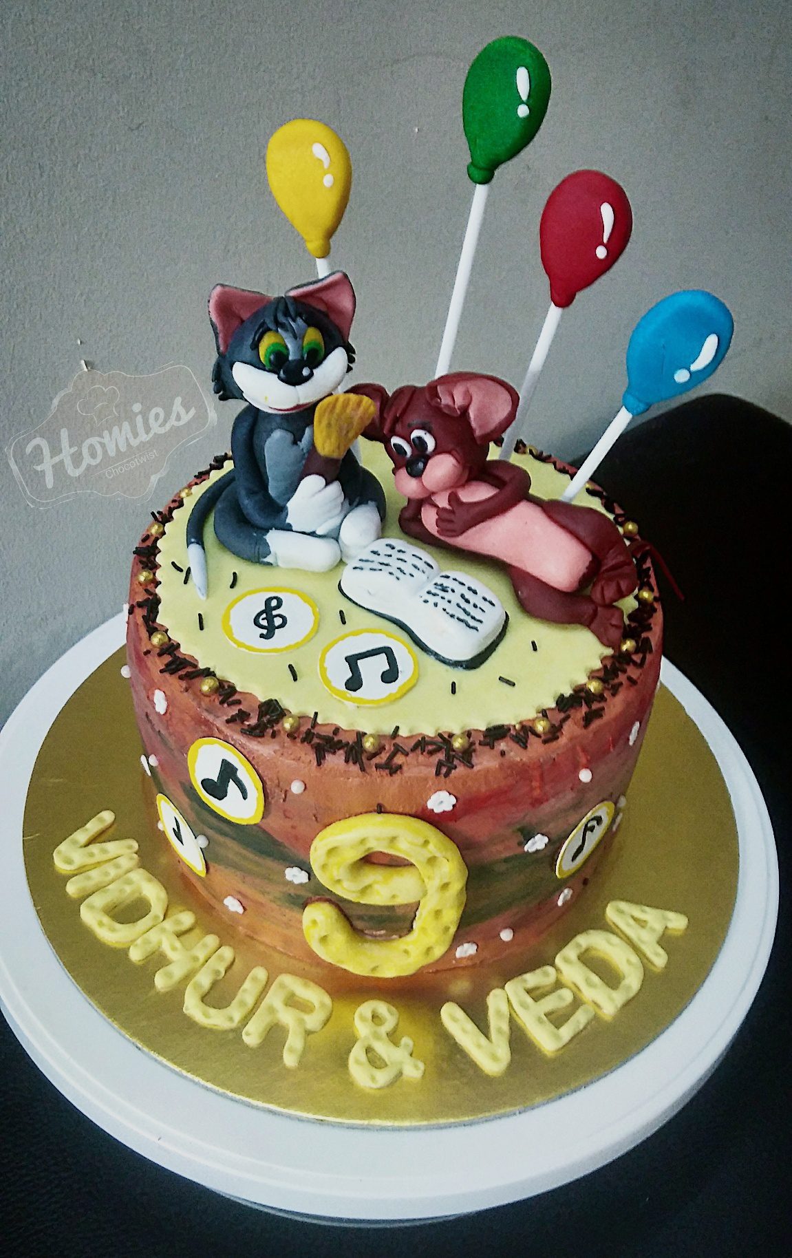 Best Tom and Jerry Theme Cake In Hyderabad | Order Online