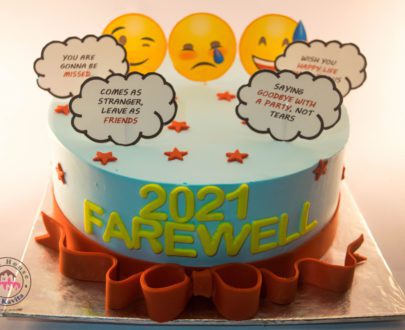 Farewell Theme Cake Designs, Images, Price Near Me