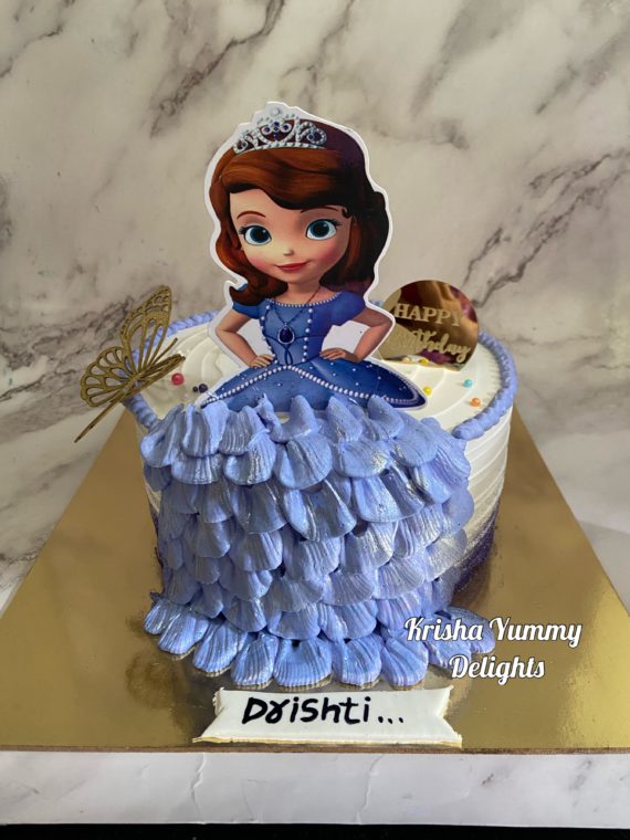 Sophia Theme Cake Designs, Images, Price Near Me