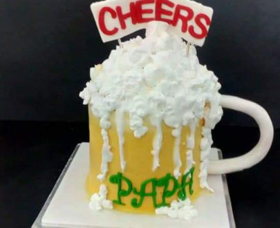 Beer Mug Cake Designs, Images, Price Near Me