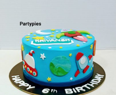 Space Theme Cake Designs, Images, Price Near Me