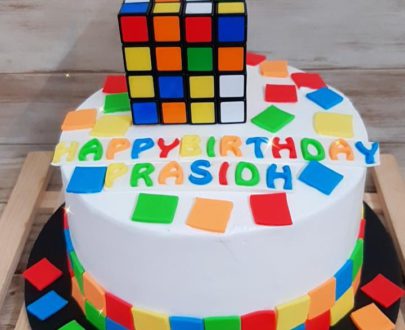 Rubik Cube Theme Cake Designs, Images, Price Near Me