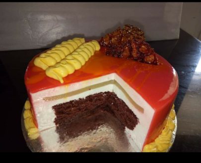 Coconut Jelly Chocolate Cake Designs, Images, Price Near Me