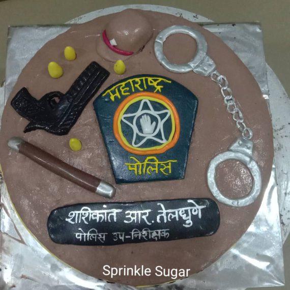 Police Themed Cake Designs, Images, Price Near Me