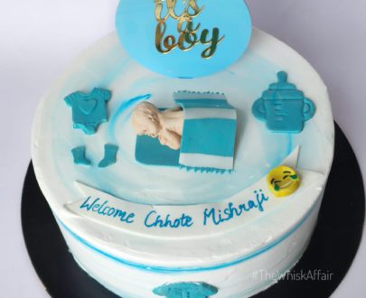 Welcome Baby Boy Cake Designs, Images, Price Near Me