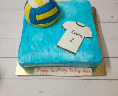 Volleyball Theme Cake Designs, Images, Price Near Me